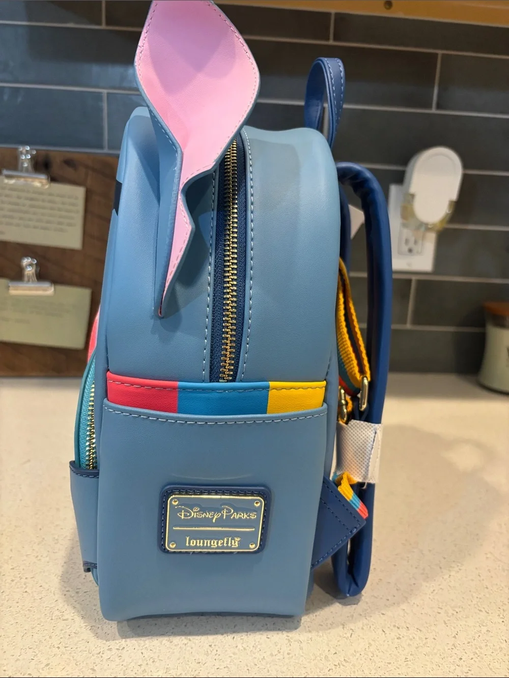 Aulani Scented Stitch With Snow Cone Loungefly Backpack NWT with minor callout
